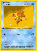 Staryu - Base Set - #65 (1st Edition)