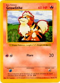Growlithe - Base Set - #28 (Shadowless)