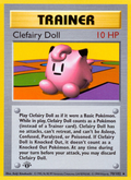 Clefairy Doll - Base Set - #70 (1st Edition)