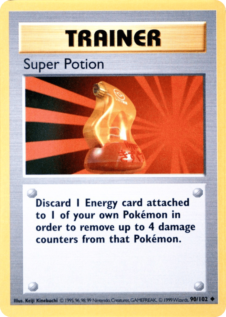 Super Potion - Base Set - #90 (Shadowless)