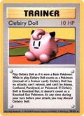 Clefairy Doll - Base Set - #70 (Shadowless)