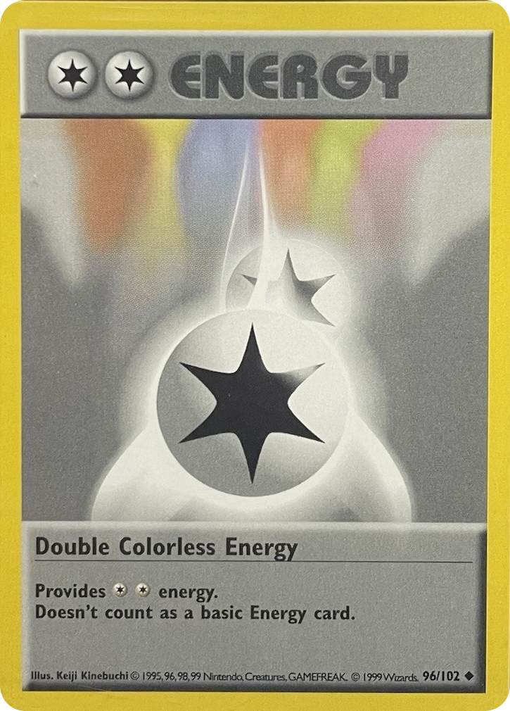 Double Colorless Energy - Base Set - #96 (Shadowless)