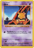Abra - Base Set - #43 (Shadowless)