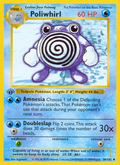 Poliwhirl - Base Set - #38 (1st Edition)