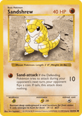 Sandshrew - Base Set - #62 (Shadowless)