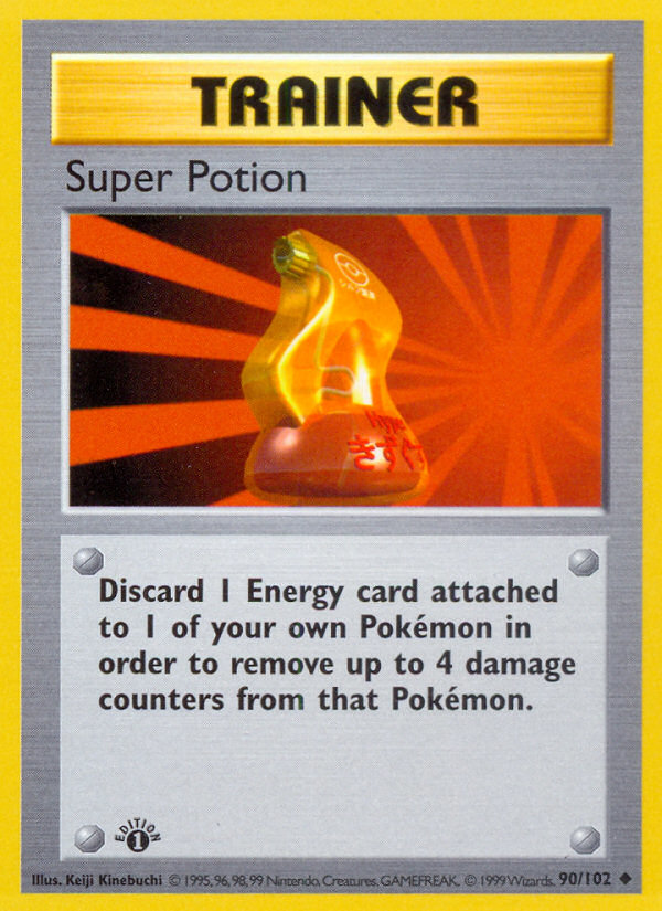 Super Potion - Base Set - #90 (1st Edition)