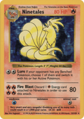 Ninetales - Base Set - #12 (Shadowless)