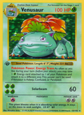 Venusaur - Base Set - #15 (1st Edition)