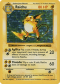 Raichu - Base Set - #14 (Shadowless)