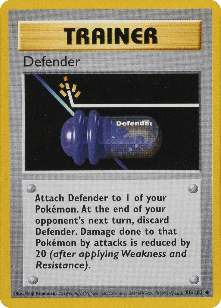 Defender - Base Set - #80 (Shadowless)