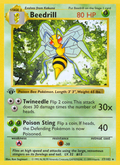 Beedrill - Base Set - #17 (1st Edition)