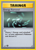 Energy Removal - Base Set - #92 (1st Edition)