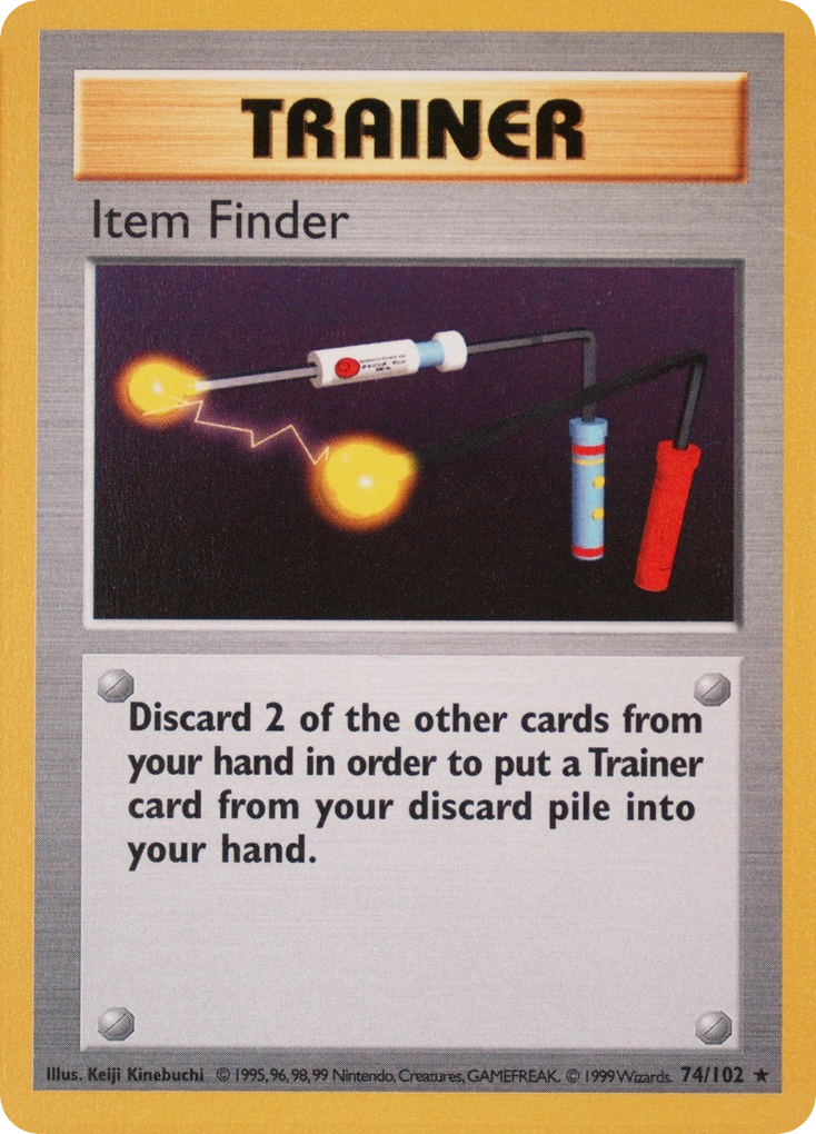 Item Finder - Base Set - #74 (Shadowless)