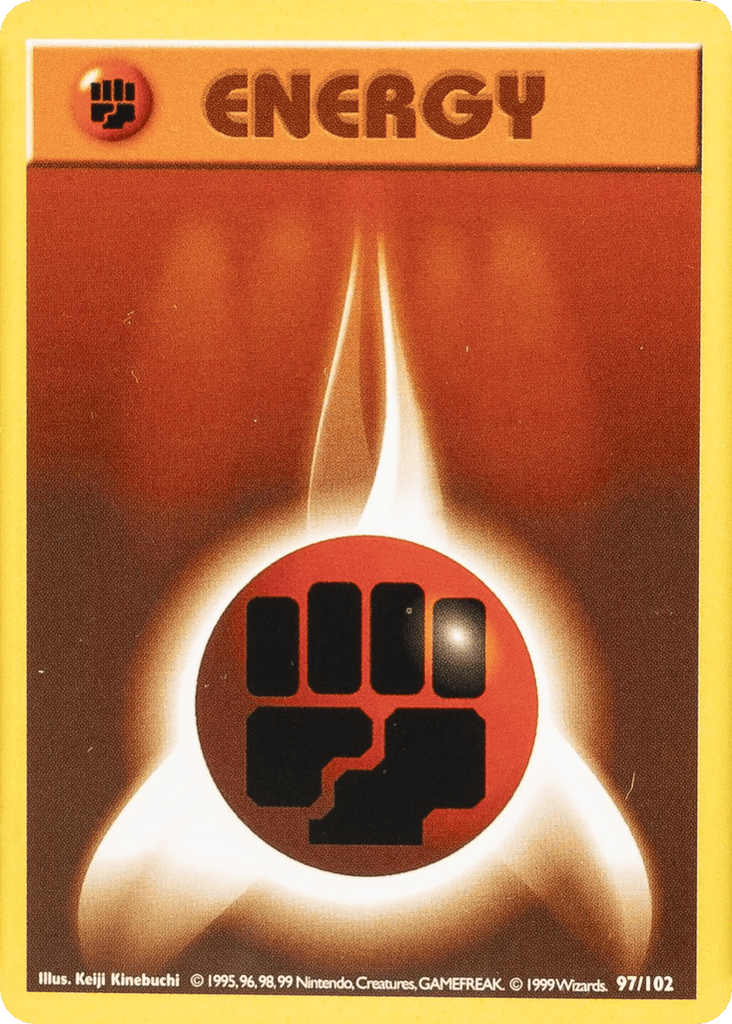 Fighting Energy - Base Set - #97 (Shadowless)