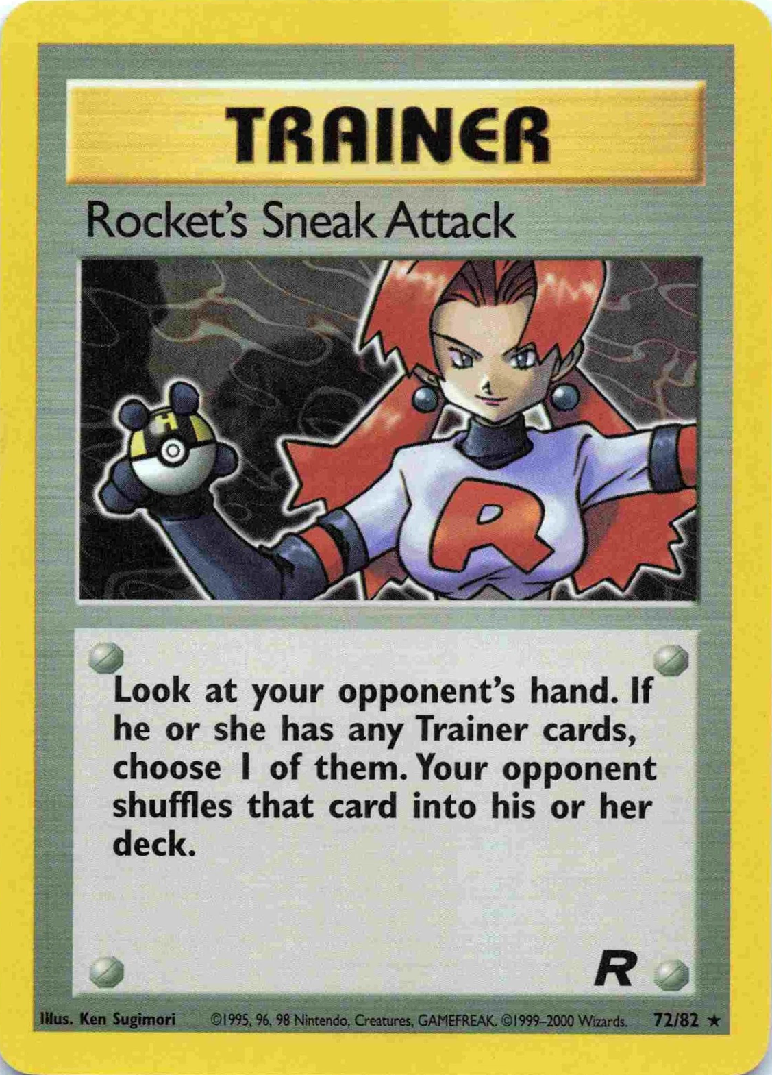 Rocket's Sneak Attack - Team Rocket - #72