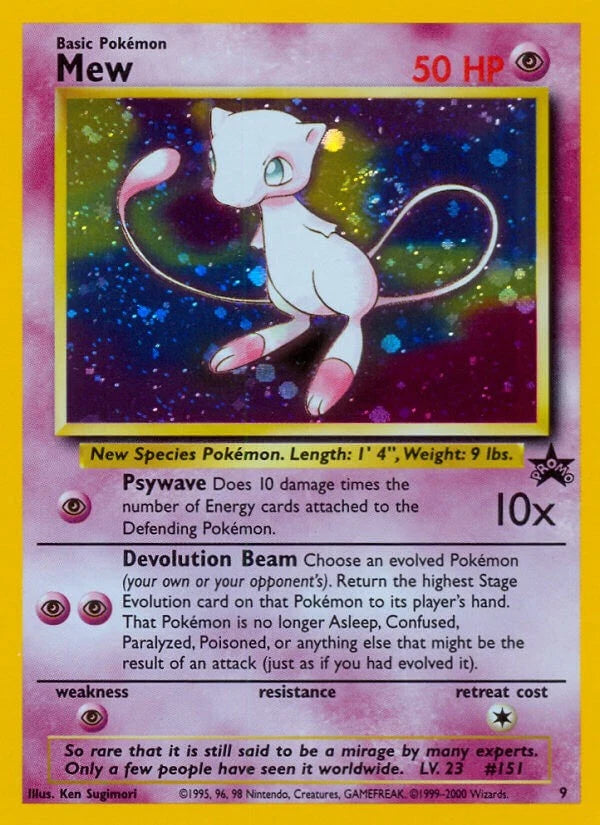 Mew - Black Star Promo #9