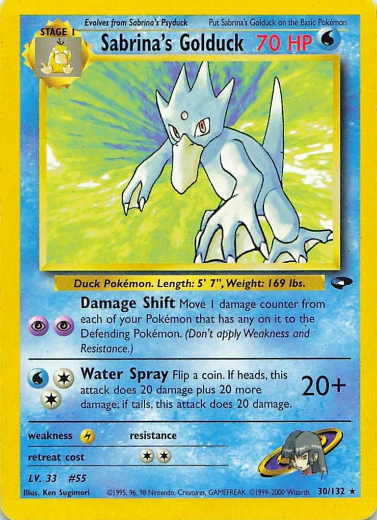 Sabrina's Golduck - Gym Challenge - #30