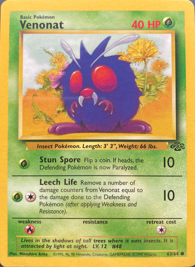 Venonat - Jungle - #63